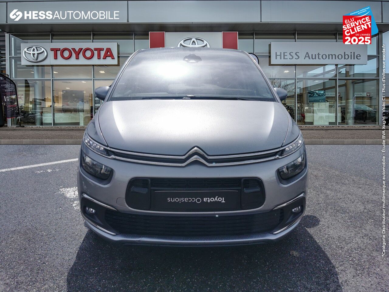 Véhicule d'occasion CITROEN C4 SPACETOURER PURETECH 130CH S/S FEEL EAT8 7CV chez HESS Automobile