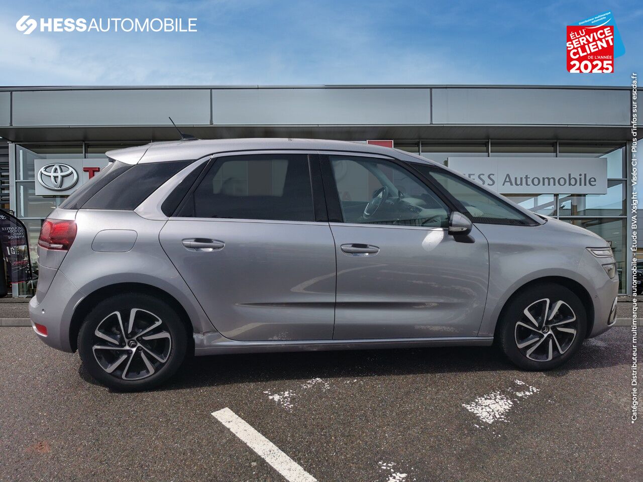 Véhicule d'occasion CITROEN C4 SPACETOURER PURETECH 130CH S/S FEEL EAT8 7CV chez HESS Automobile