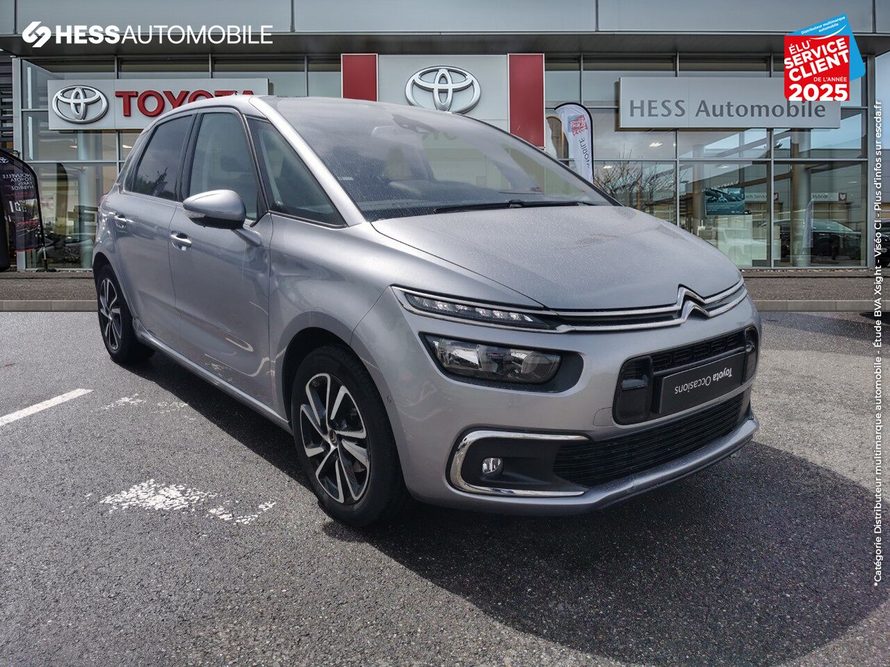 Véhicule d'occasion CITROEN C4 SPACETOURER PURETECH 130CH S/S FEEL EAT8 7CV chez HESS Automobile