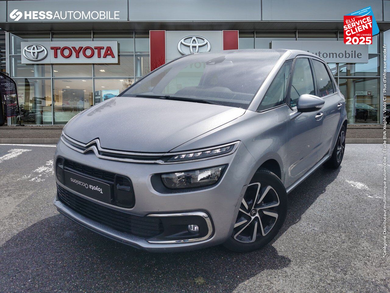 Véhicule d'occasion CITROEN C4 SPACETOURER PURETECH 130CH S/S FEEL EAT8 7CV chez HESS Automobile