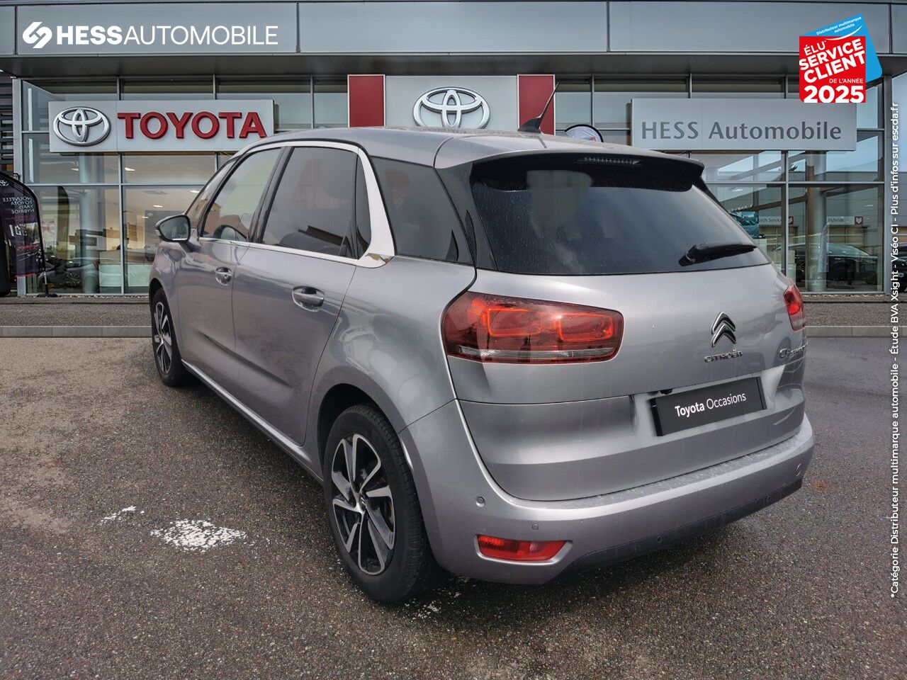 Véhicule d'occasion CITROEN C4 SPACETOURER PURETECH 130CH S/S FEEL EAT8 7CV chez HESS Automobile