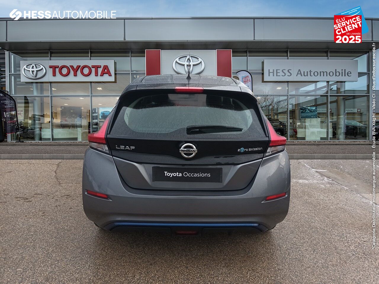 Véhicule d'occasion NISSAN LEAF 150CH 40KWH ACENTA 21.5 CAMERA chez Nissan Belfort