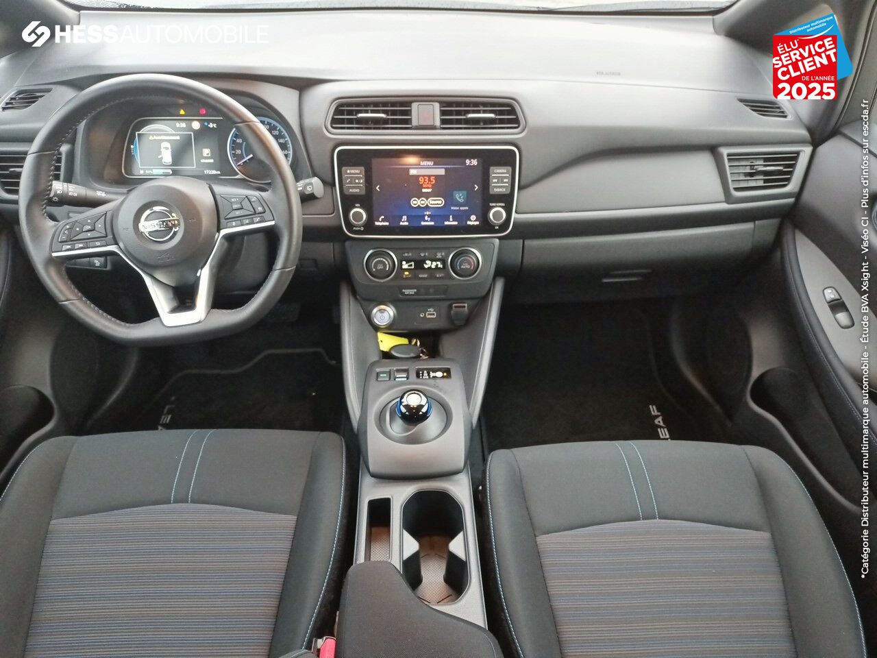 Véhicule d'occasion NISSAN LEAF 150CH 40KWH ACENTA 21.5 CAMERA chez Nissan Belfort
