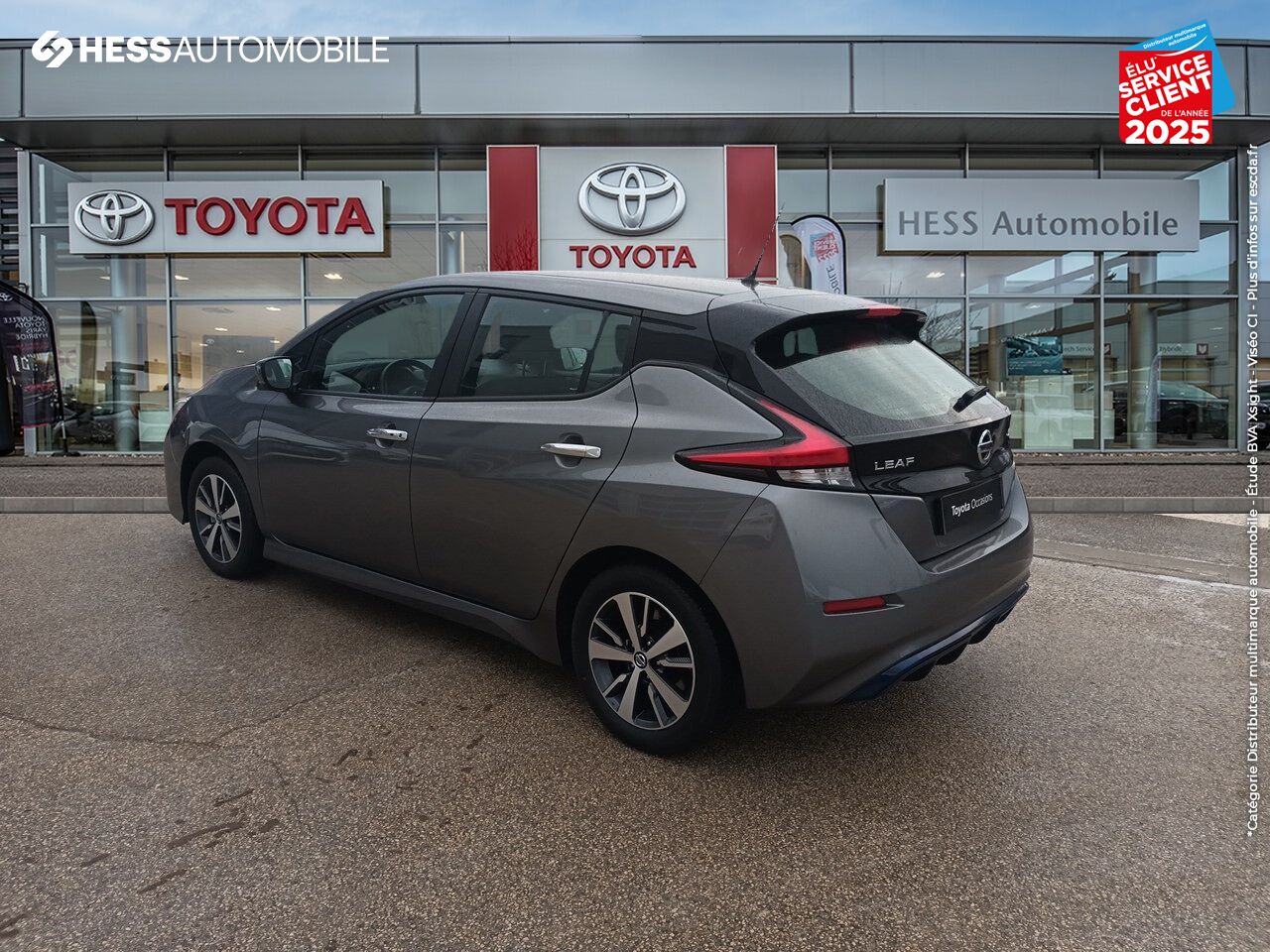 Véhicule d'occasion NISSAN LEAF 150CH 40KWH ACENTA 21.5 CAMERA chez Nissan Belfort