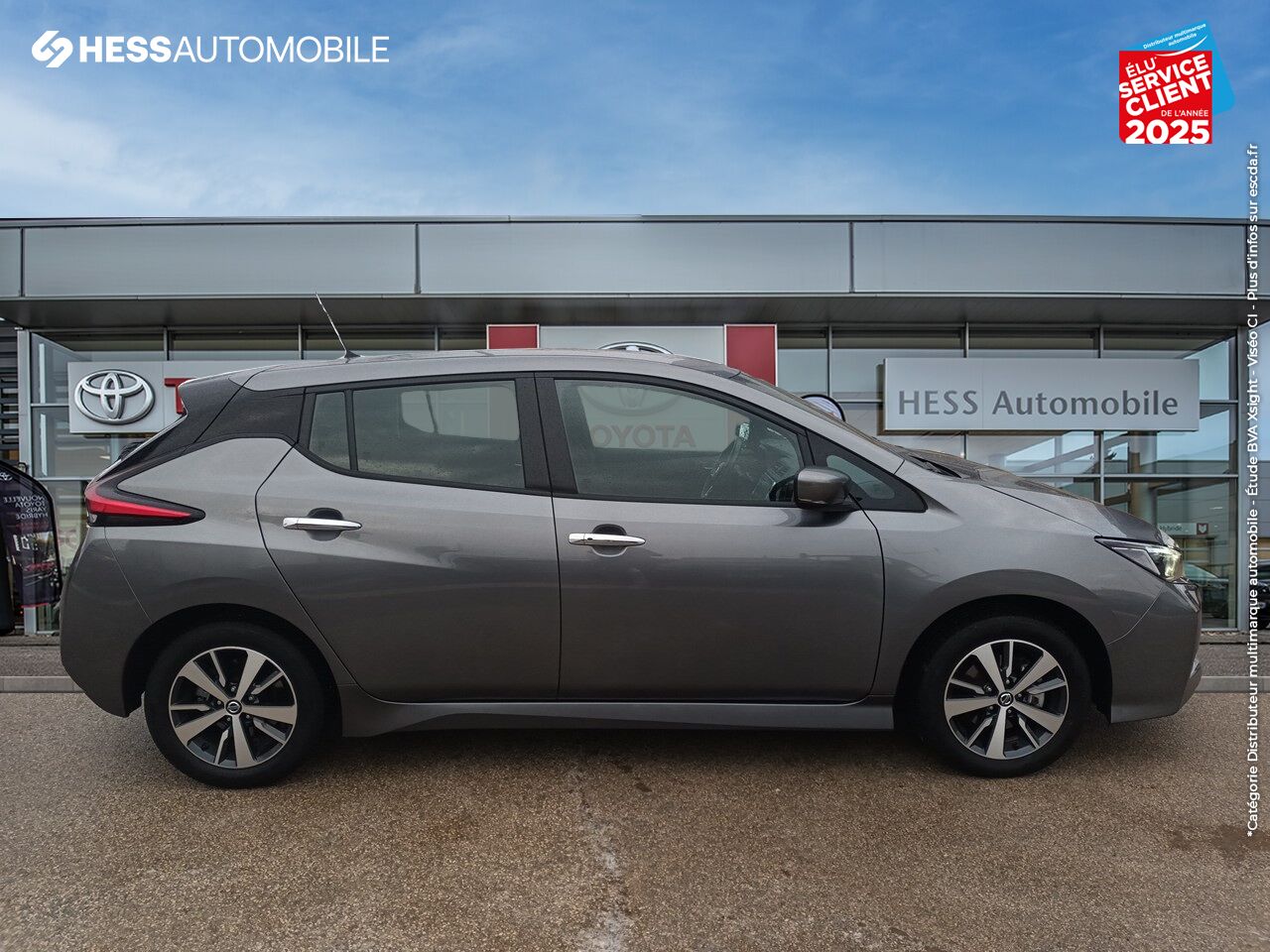 Véhicule d'occasion NISSAN LEAF 150CH 40KWH ACENTA 21.5 CAMERA chez Nissan Belfort