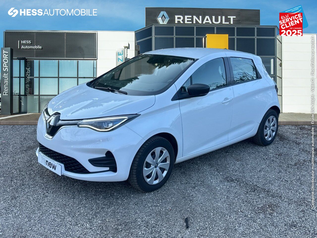 Véhicule d'occasion RENAULT ZOE LIFE CHARGE NORMALE R110 ACHAT INTEGRAL - 20 chez Renault Colmar