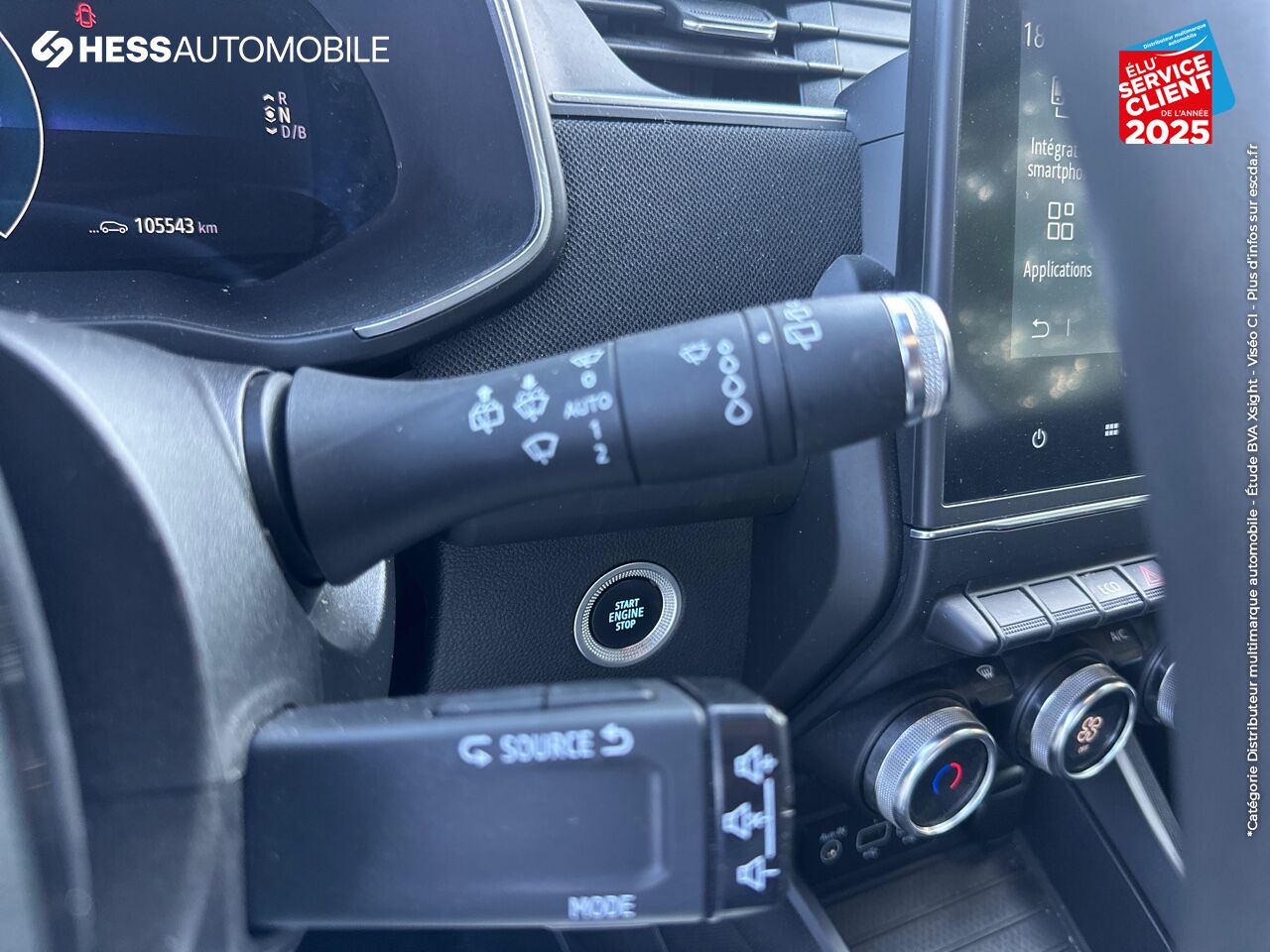 Véhicule d'occasion RENAULT ZOE LIFE CHARGE NORMALE R110 ACHAT INTEGRAL - 20 chez Renault Colmar