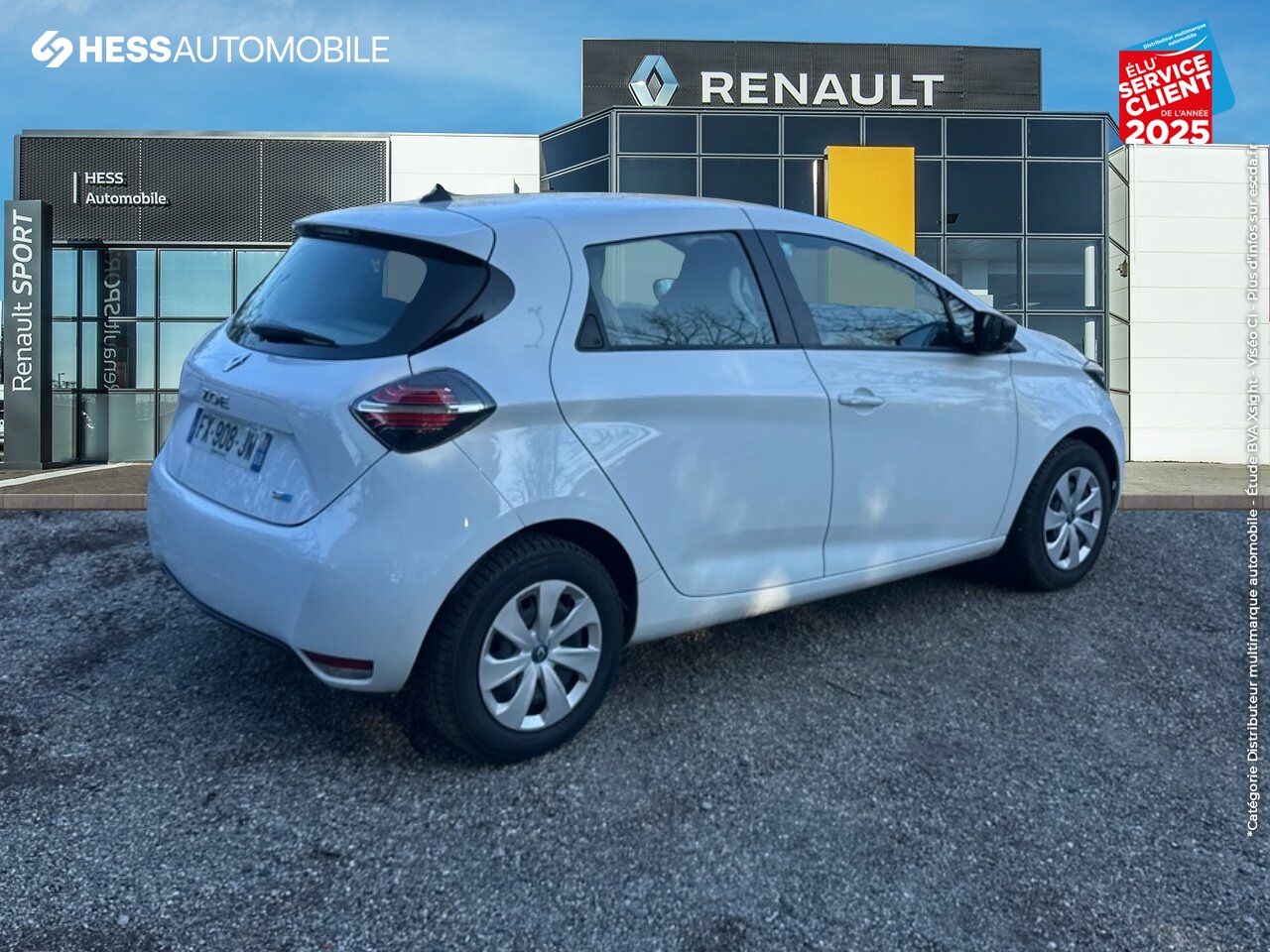 Véhicule d'occasion RENAULT ZOE LIFE CHARGE NORMALE R110 ACHAT INTEGRAL - 20 chez Renault Colmar