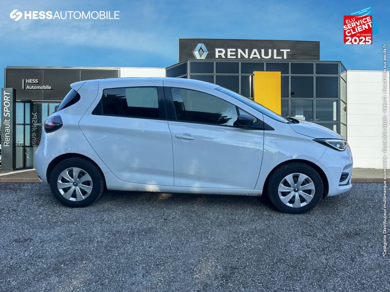 Véhicule d'occasion RENAULT ZOE LIFE CHARGE NORMALE R110 ACHAT INTEGRAL - 20 chez Renault Colmar