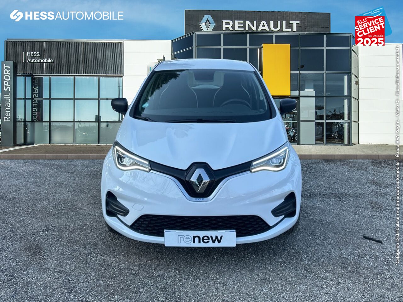 Véhicule d'occasion RENAULT ZOE LIFE CHARGE NORMALE R110 ACHAT INTEGRAL - 20 chez Renault Colmar