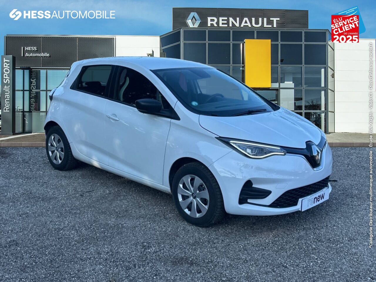Véhicule d'occasion RENAULT ZOE LIFE CHARGE NORMALE R110 ACHAT INTEGRAL - 20 chez Renault Colmar