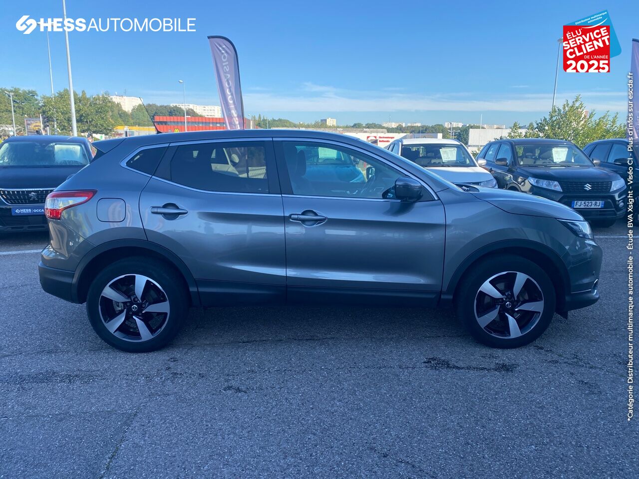 Véhicule d'occasion NISSAN QASHQAI 1.5 DCI 110CH N-CONNECTA GPS CAM360 chez Nissan Nancy