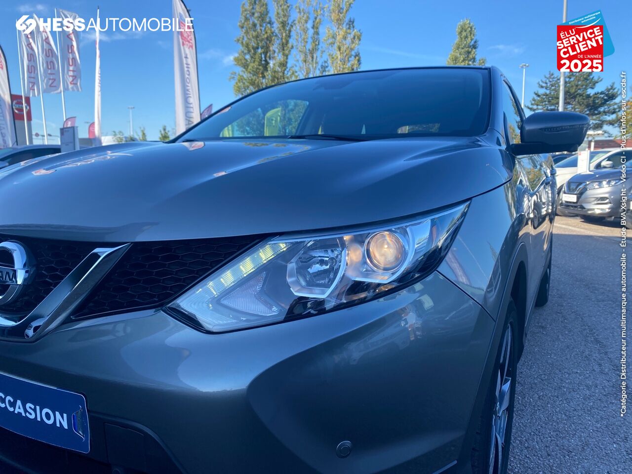 Véhicule d'occasion NISSAN QASHQAI 1.5 DCI 110CH N-CONNECTA GPS CAM360 chez Nissan Nancy