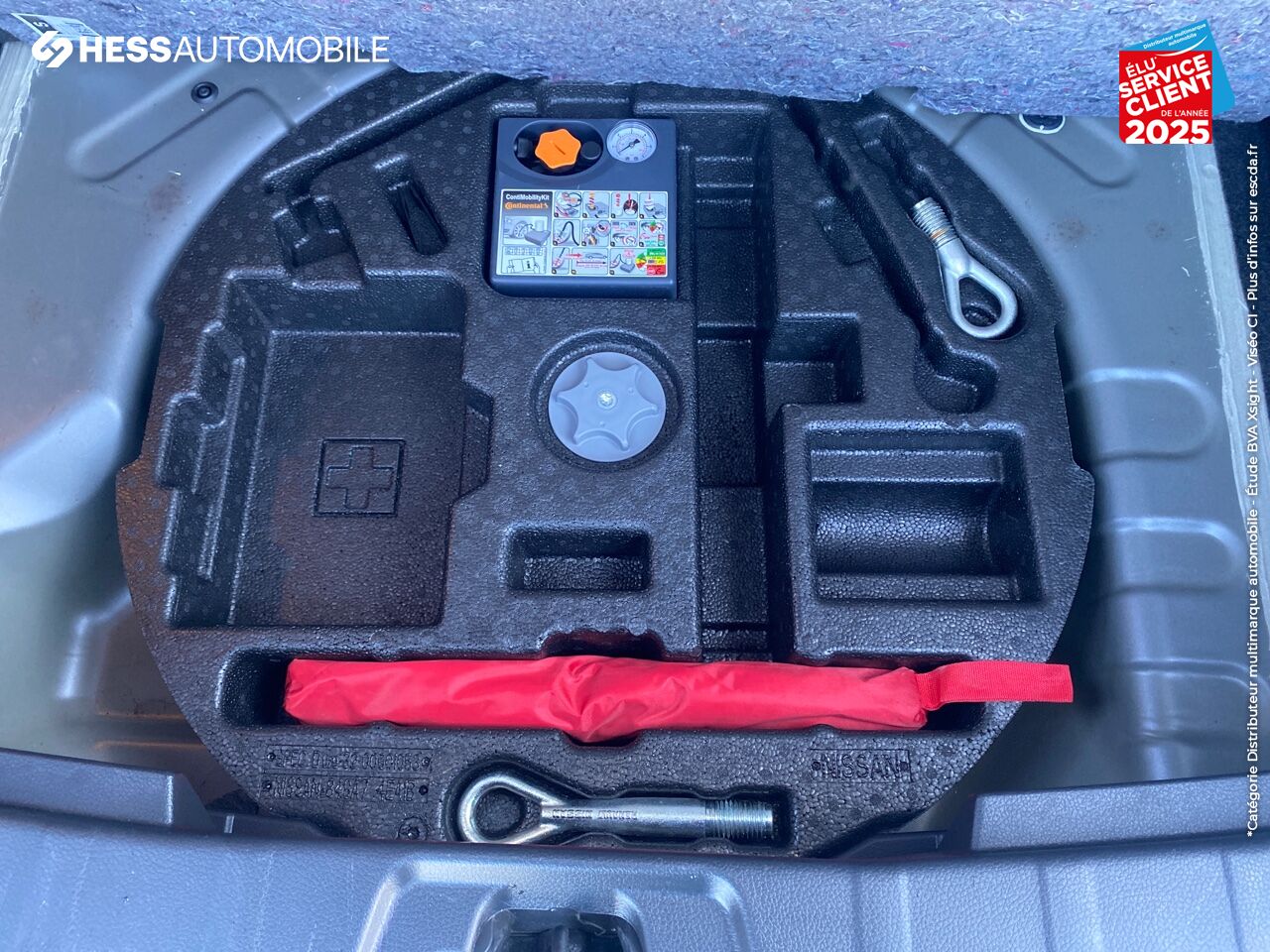 Véhicule d'occasion NISSAN QASHQAI 1.5 DCI 110CH N-CONNECTA GPS CAM360 chez Nissan Nancy