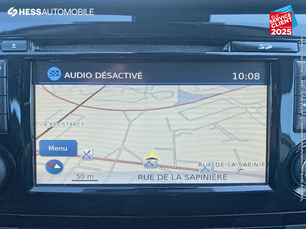 Véhicule d'occasion NISSAN QASHQAI 1.5 DCI 110CH N-CONNECTA GPS CAM360 chez Nissan Nancy