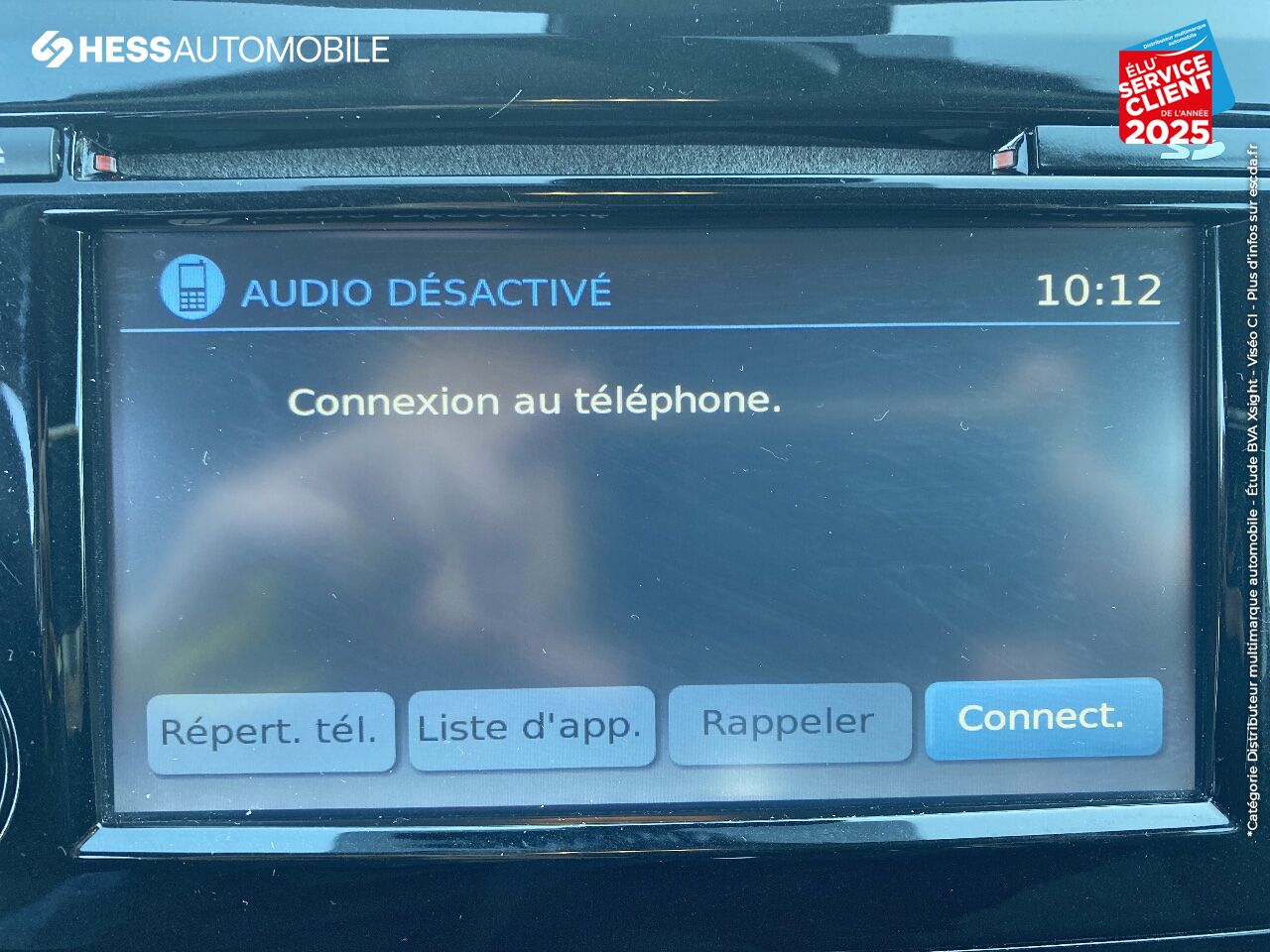 Véhicule d'occasion NISSAN QASHQAI 1.5 DCI 110CH N-CONNECTA GPS CAM360 chez Nissan Nancy