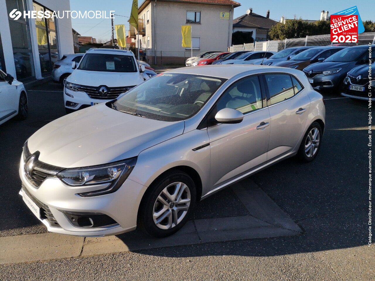 Véhicule d'occasion RENAULT MEGANE 1.5 BLUE DCI 115CH BUSINESS GPS RADAR AV/AR chez Renault Forbach