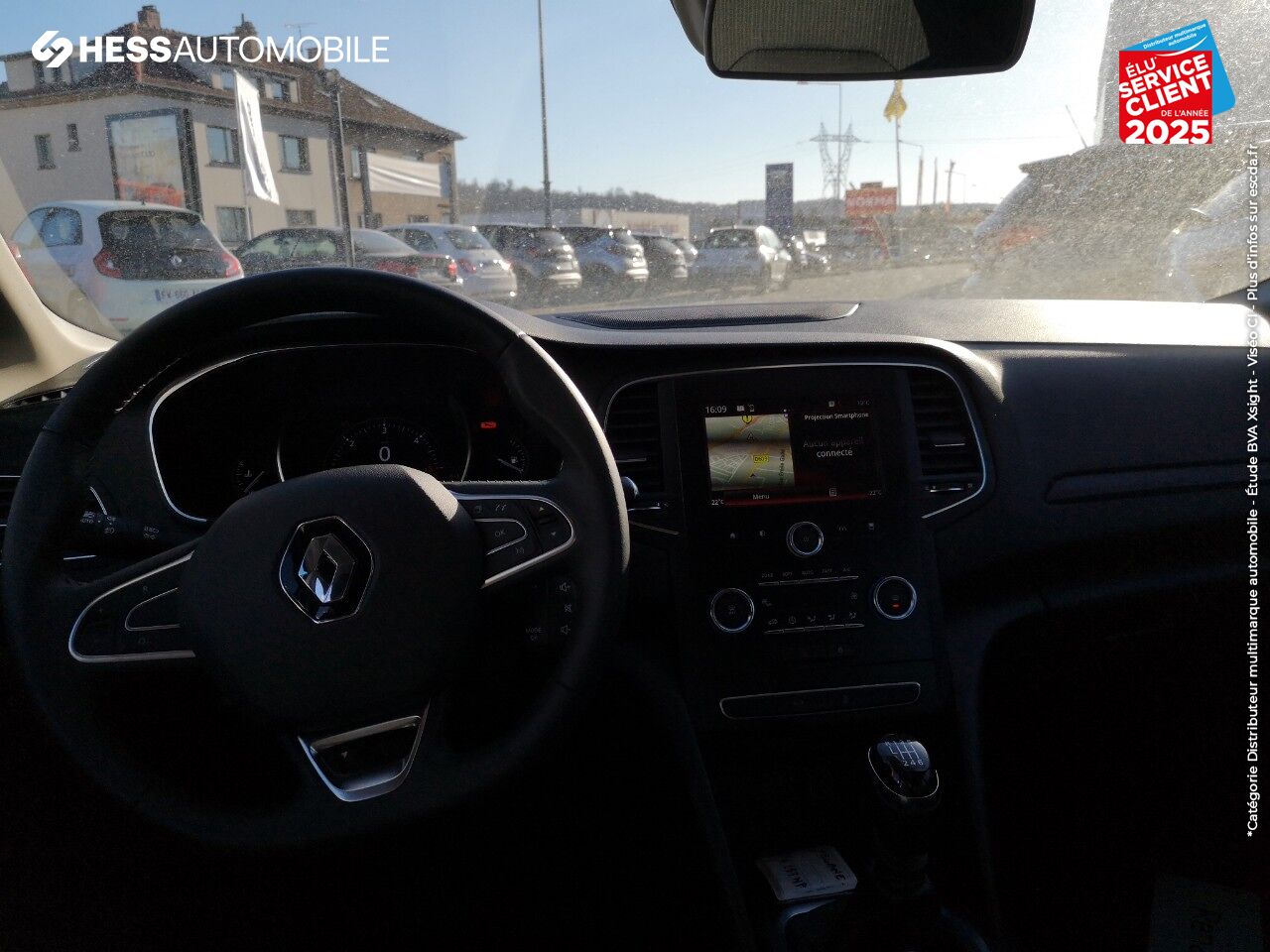 Véhicule d'occasion RENAULT MEGANE 1.5 BLUE DCI 115CH BUSINESS GPS RADAR AV/AR chez Renault Forbach