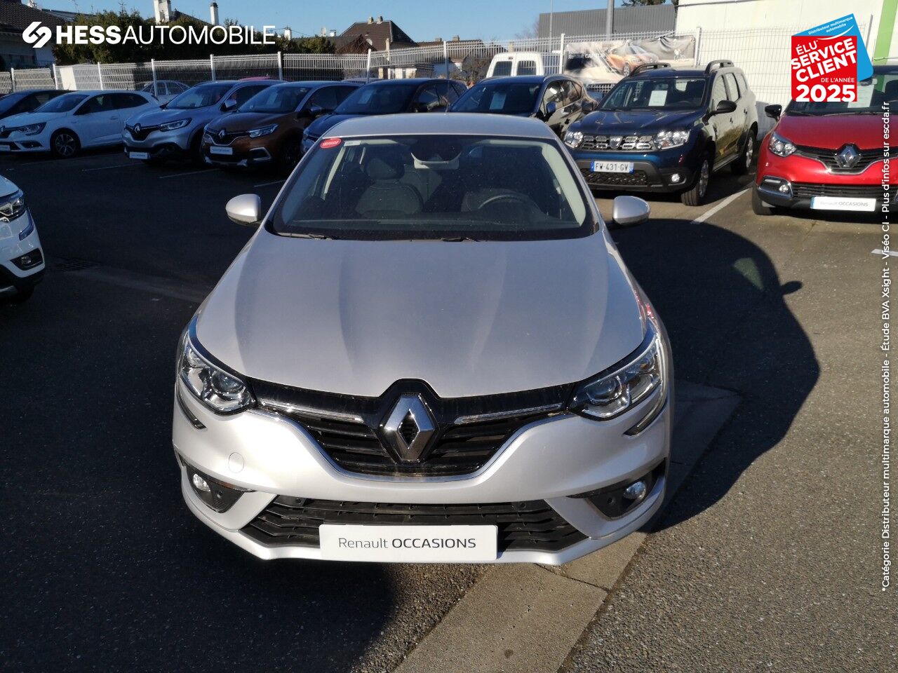 Véhicule d'occasion RENAULT MEGANE 1.5 BLUE DCI 115CH BUSINESS GPS RADAR AV/AR chez Renault Forbach