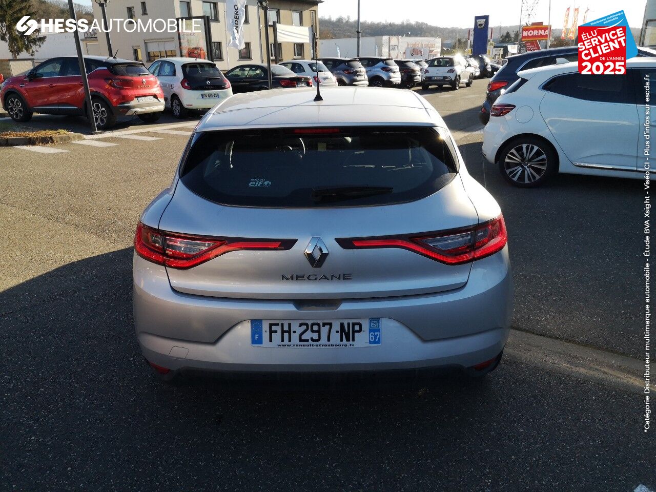 Véhicule d'occasion RENAULT MEGANE 1.5 BLUE DCI 115CH BUSINESS GPS RADAR AV/AR chez Renault Forbach