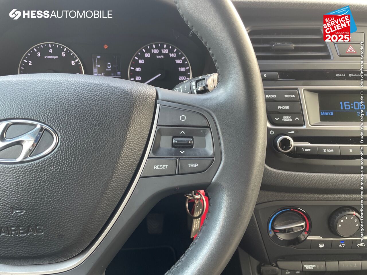 Véhicule d'occasion HYUNDAI I20 1.2 75 EDITION CLIM BLUETOOTH chez Hyundai Besançon
