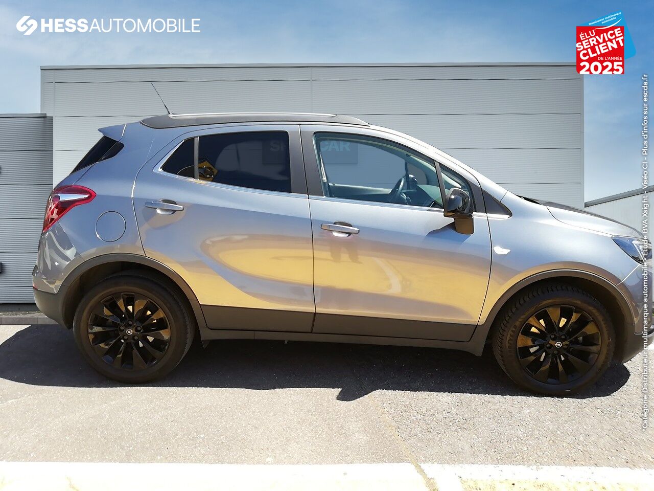 Véhicule d'occasion OPEL MOKKA X 1.6 D 136 BLACK EDITION 4X2 chez Opel Thionville