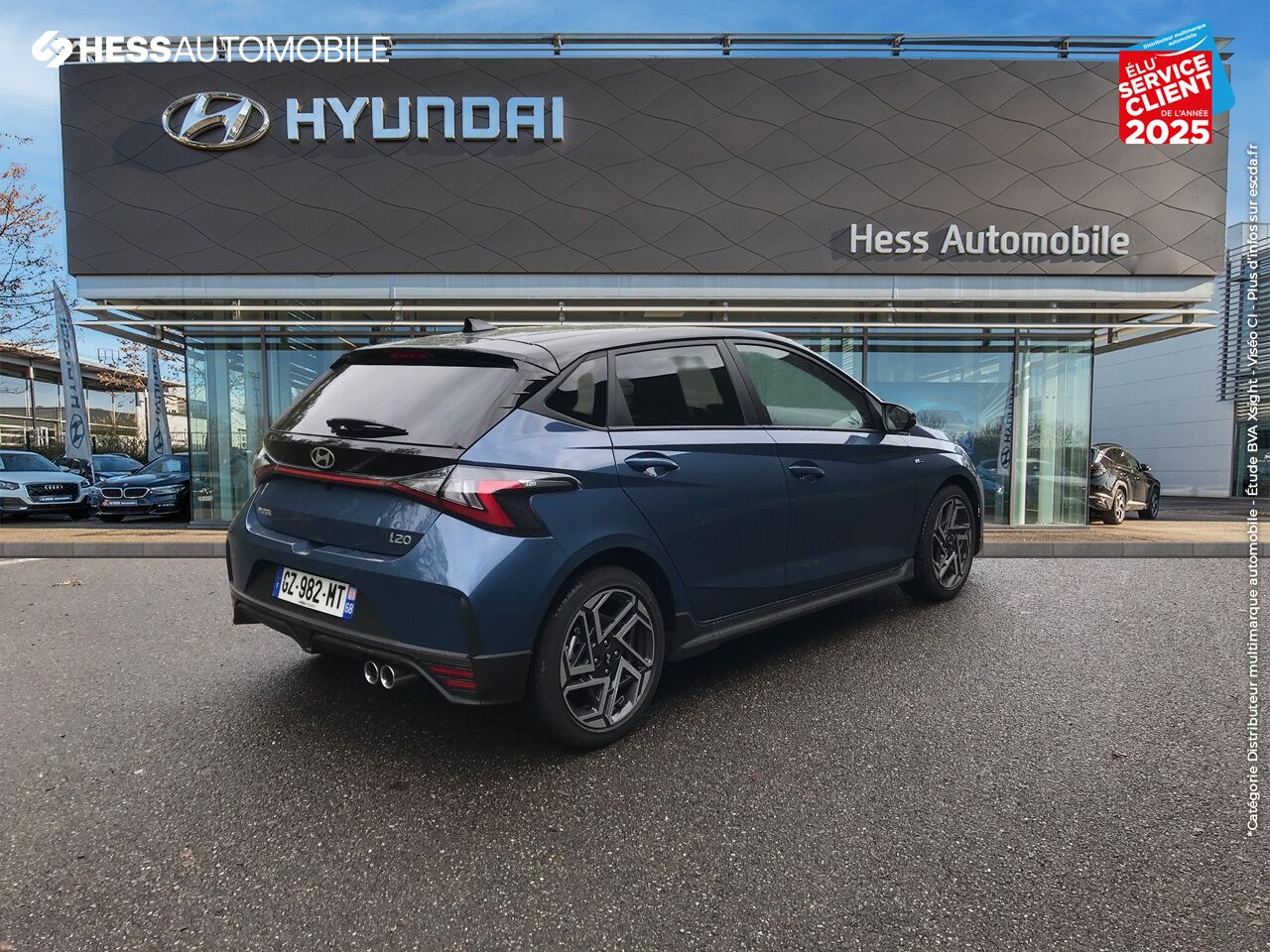 Véhicule neuf HYUNDAI I20 1.0 T-GDI 100 CH N LINE CREATIVE chez Hyundai Mulhouse