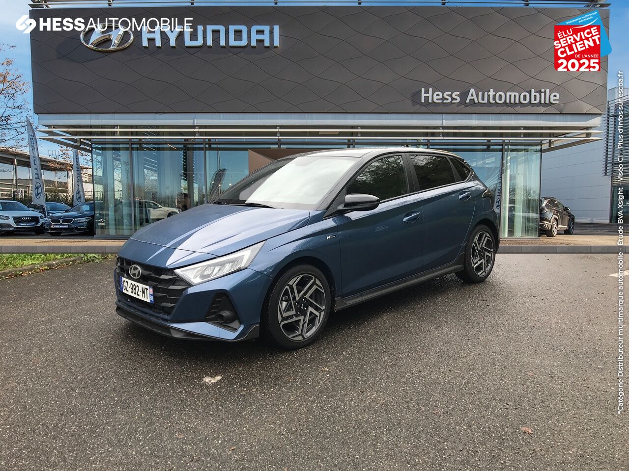 Véhicule neuf HYUNDAI I20 1.0 T-GDI 100 CH N LINE CREATIVE chez Hyundai Mulhouse