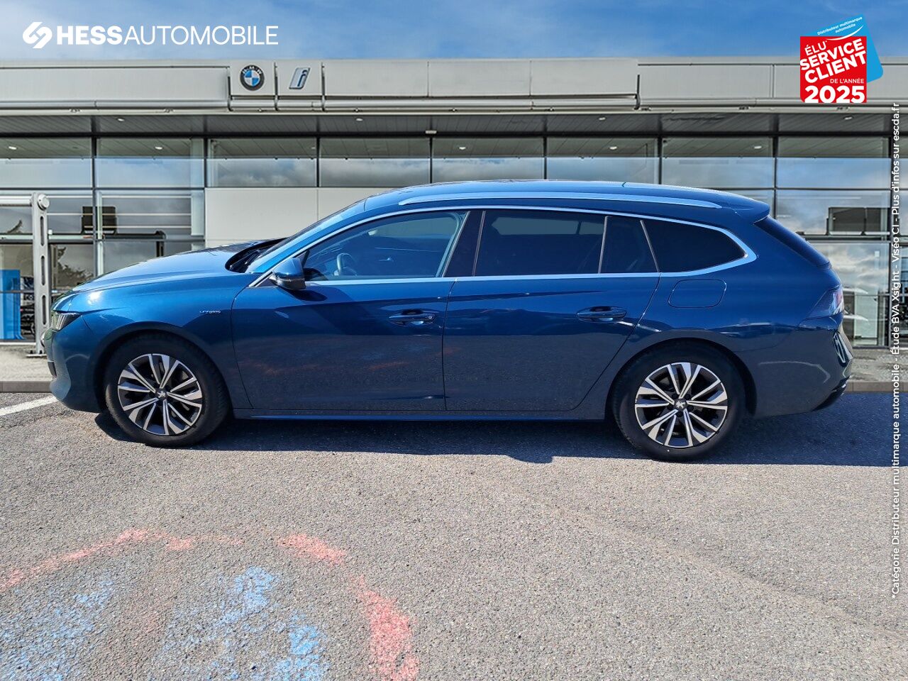 Véhicule d'occasion PEUGEOT 508 SW HYBRID 225CH ALLURE PACK E-EAT8 chez Renault Colmar