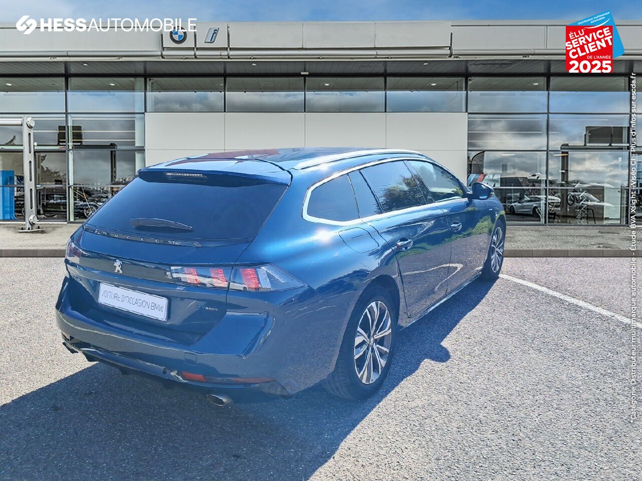 Véhicule d'occasion PEUGEOT 508 SW HYBRID 225CH ALLURE PACK E-EAT8 chez Renault Colmar