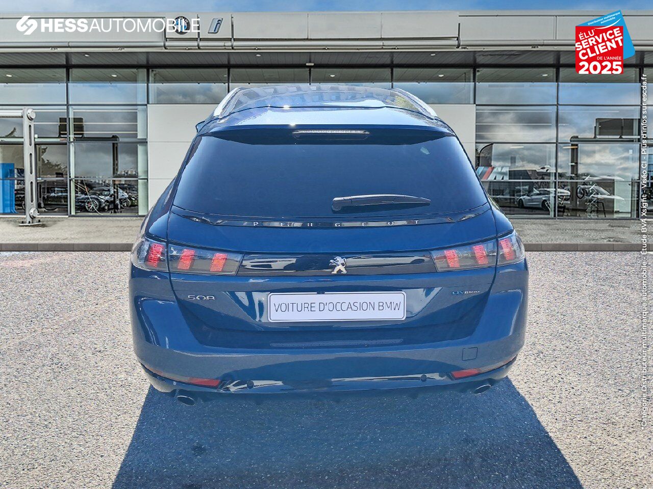 Véhicule d'occasion PEUGEOT 508 SW HYBRID 225CH ALLURE PACK E-EAT8 chez Renault Colmar