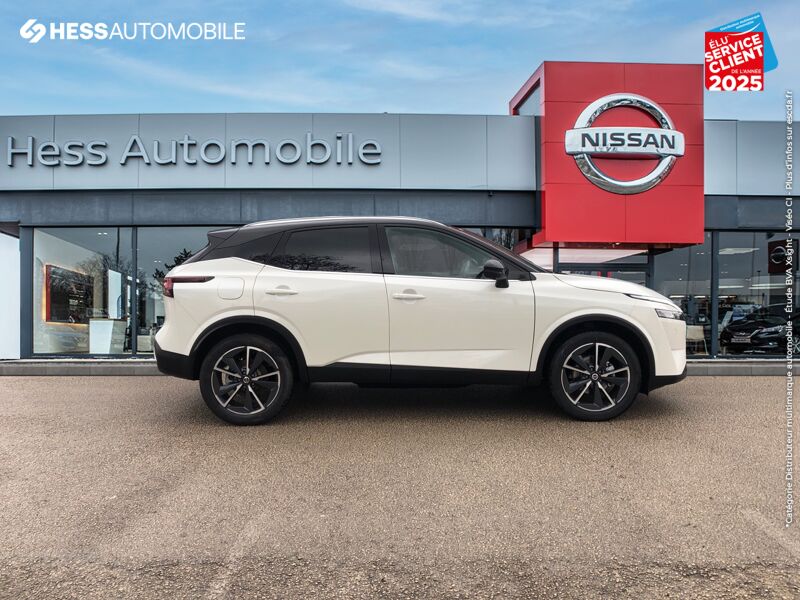 Véhicule d'occasion NISSAN QASHQAI 1.3 MILD HYBRID 158CH TEKNA+ XTRONIC TPANO SIEGE CHAUF/MASSANT GPS CAMERA chez Nissan Beaune