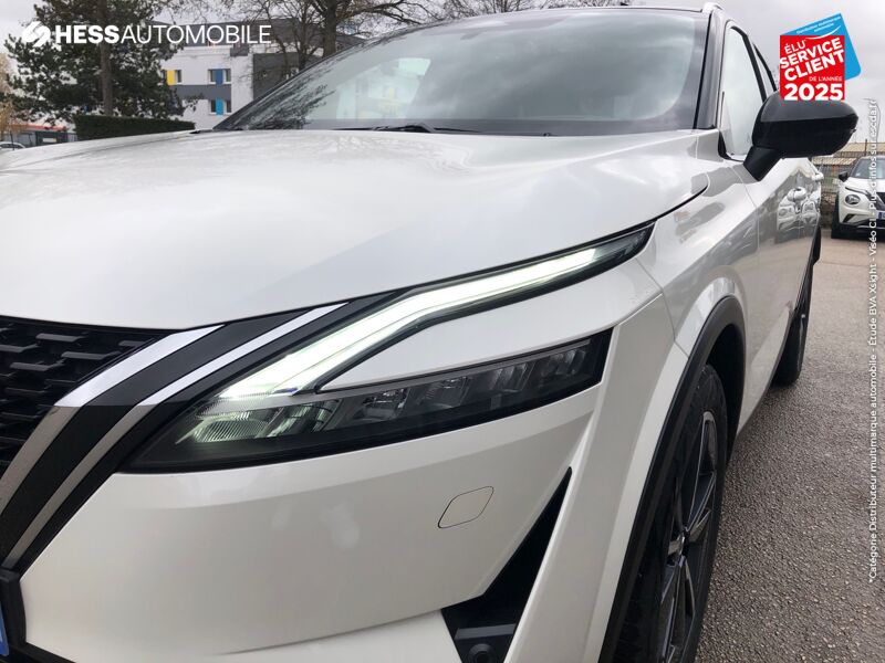 Véhicule d'occasion NISSAN QASHQAI 1.3 MILD HYBRID 158CH TEKNA+ XTRONIC TPANO SIEGE CHAUF/MASSANT GPS CAMERA chez Nissan Beaune