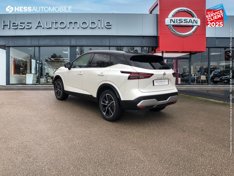 Véhicule d'occasion NISSAN QASHQAI 1.3 MILD HYBRID 158CH TEKNA+ XTRONIC TPANO SIEGE CHAUF/MASSANT GPS CAMERA chez Nissan Beaune