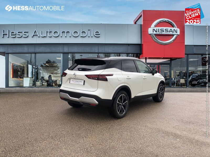 Véhicule d'occasion NISSAN QASHQAI 1.3 MILD HYBRID 158CH TEKNA+ XTRONIC TPANO SIEGE CHAUF/MASSANT GPS CAMERA chez Nissan Beaune