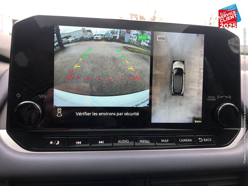 Véhicule d'occasion NISSAN QASHQAI 1.3 MILD HYBRID 158CH TEKNA+ XTRONIC TPANO SIEGE CHAUF/MASSANT GPS CAMERA chez Nissan Beaune