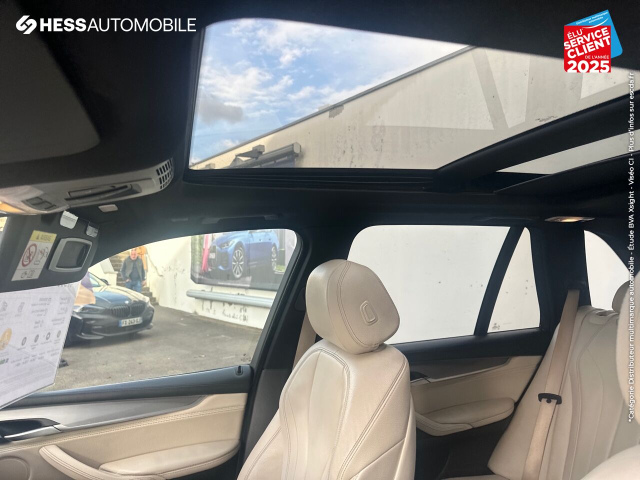 Véhicule d'occasion BMW X5 XDRIVE40DA 313CH M SPORT TOUVRANT SIEGES CHAUF/CUIR GPS CAMERA chez BMW Belfort