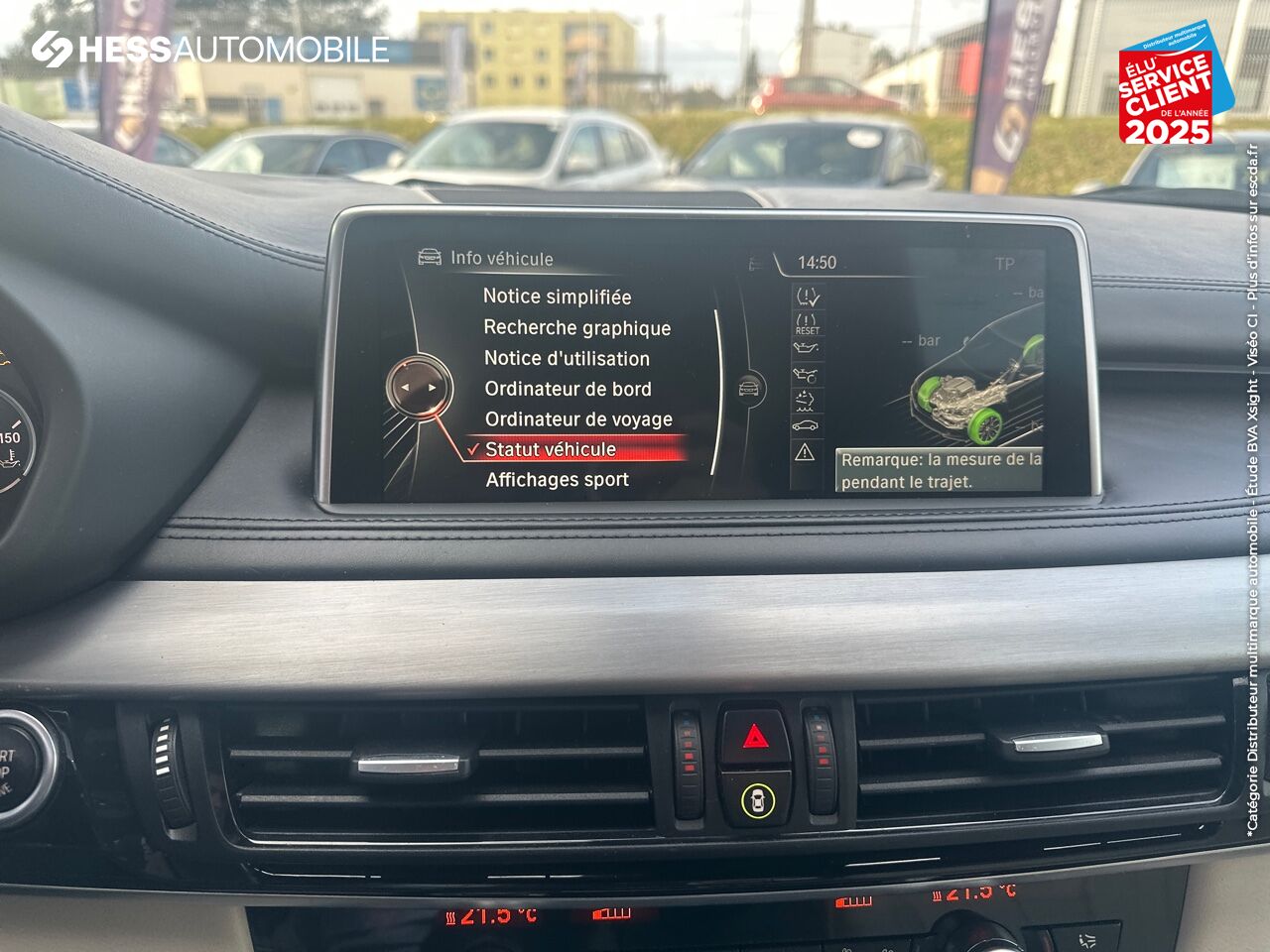 Véhicule d'occasion BMW X5 XDRIVE40DA 313CH M SPORT TOUVRANT SIEGES CHAUF/CUIR GPS CAMERA chez BMW Belfort