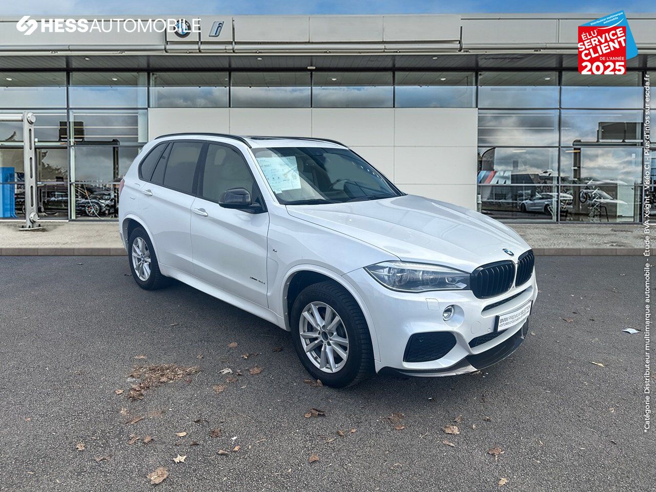 Véhicule d'occasion BMW X5 XDRIVE40DA 313CH M SPORT TOUVRANT SIEGES CHAUF/CUIR GPS CAMERA chez BMW Belfort