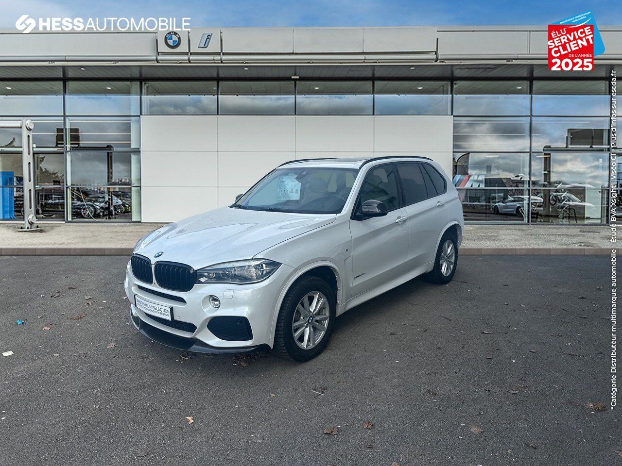 Véhicule d'occasion BMW X5 XDRIVE40DA 313CH M SPORT TOUVRANT SIEGES CHAUF/CUIR GPS CAMERA chez BMW Belfort