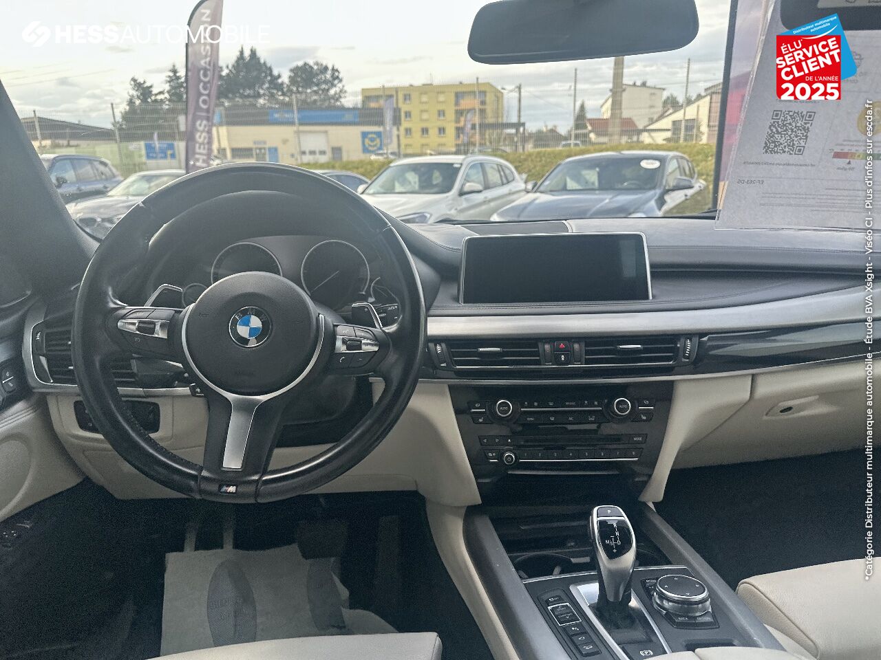 Véhicule d'occasion BMW X5 XDRIVE40DA 313CH M SPORT TOUVRANT SIEGES CHAUF/CUIR GPS CAMERA chez BMW Belfort
