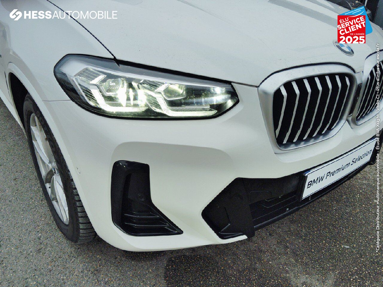 Véhicule d'occasion BMW X3 XDRIVE20D 190CH M SPORT TOUVRANT SIEGES CUIR GPS chez BMW Pontarlier
