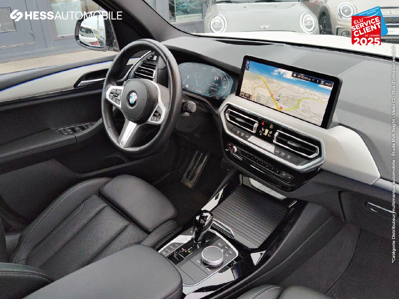 Véhicule d'occasion BMW X3 XDRIVE20D 190CH M SPORT TOUVRANT SIEGES CUIR GPS chez BMW Pontarlier