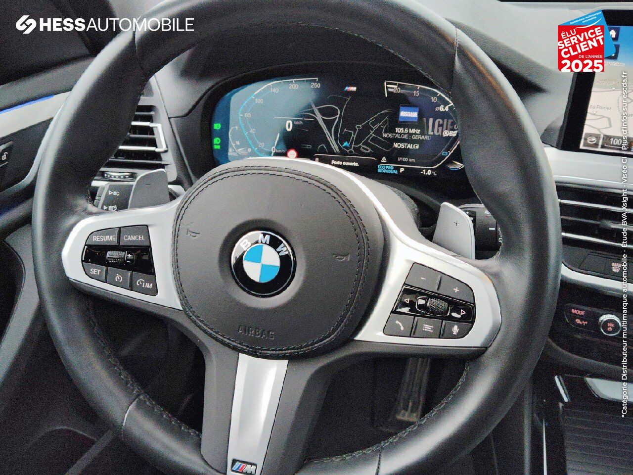 Véhicule d'occasion BMW X3 XDRIVE20D 190CH M SPORT TOUVRANT SIEGES CUIR GPS chez BMW Pontarlier