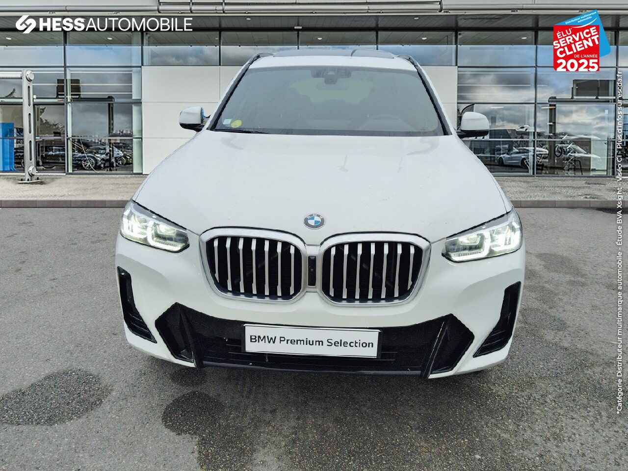 Véhicule d'occasion BMW X3 XDRIVE20D 190CH M SPORT TOUVRANT SIEGES CUIR GPS chez BMW Pontarlier
