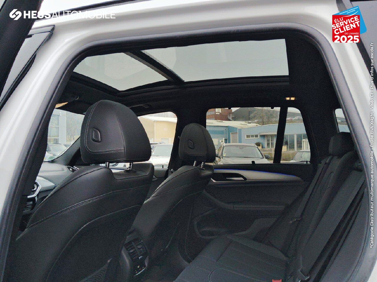 Véhicule d'occasion BMW X3 XDRIVE20D 190CH M SPORT TOUVRANT SIEGES CUIR GPS chez BMW Pontarlier