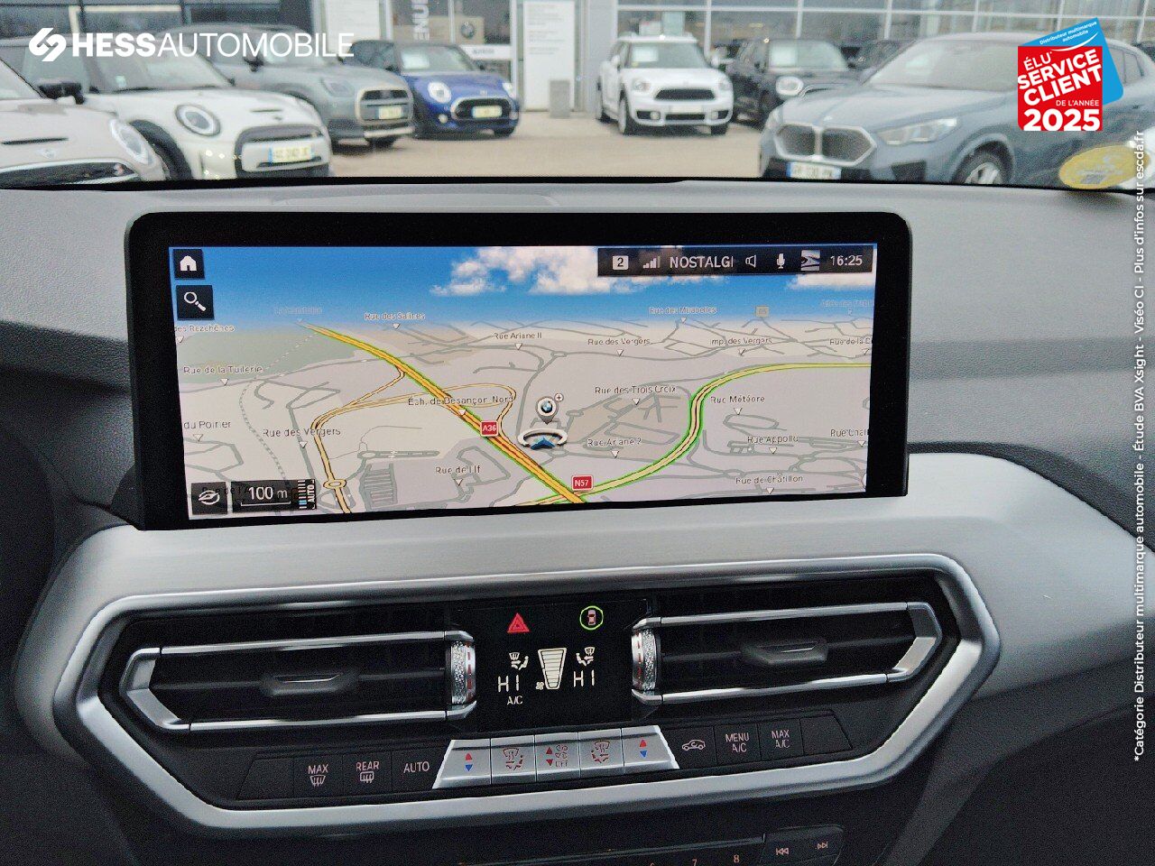Véhicule d'occasion BMW X3 XDRIVE20D 190CH M SPORT TOUVRANT SIEGES CUIR GPS chez BMW Pontarlier