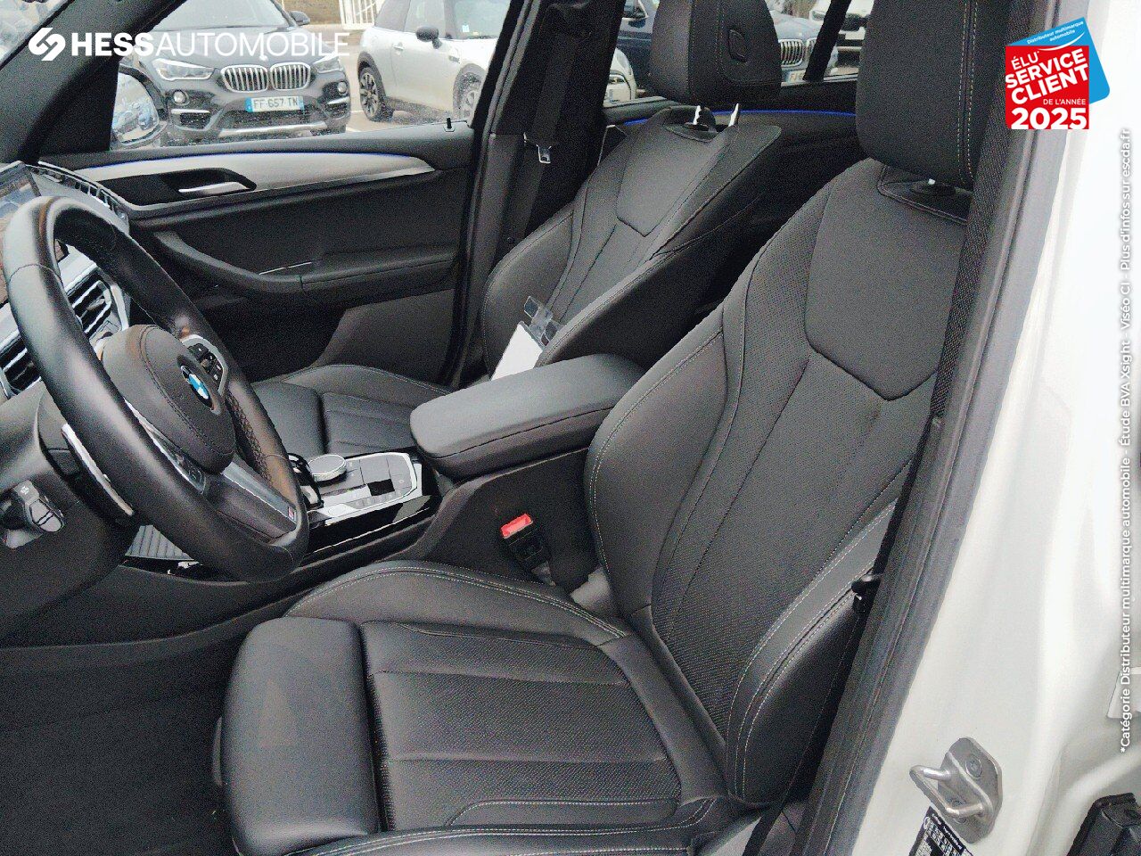 Véhicule d'occasion BMW X3 XDRIVE20D 190CH M SPORT TOUVRANT SIEGES CUIR GPS chez BMW Pontarlier