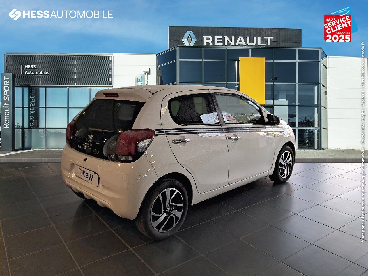 Véhicule d'occasion PEUGEOT 108 1.2 PURETECH GT LINE 5P chez Renault Saint-Louis