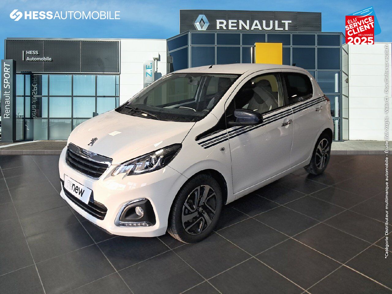 Véhicule d'occasion PEUGEOT 108 1.2 PURETECH GT LINE 5P chez Renault Saint-Louis